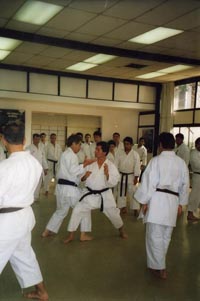 Con sensei Kanazawa.